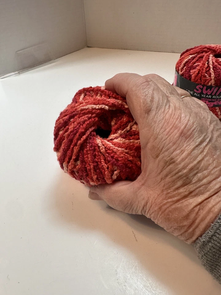 Unger Hilo Columpio 100% Algodón 1.75 OZ Col 8213 Lote C1612 Hecho en Francia Lote/3 Foto 2 de 4