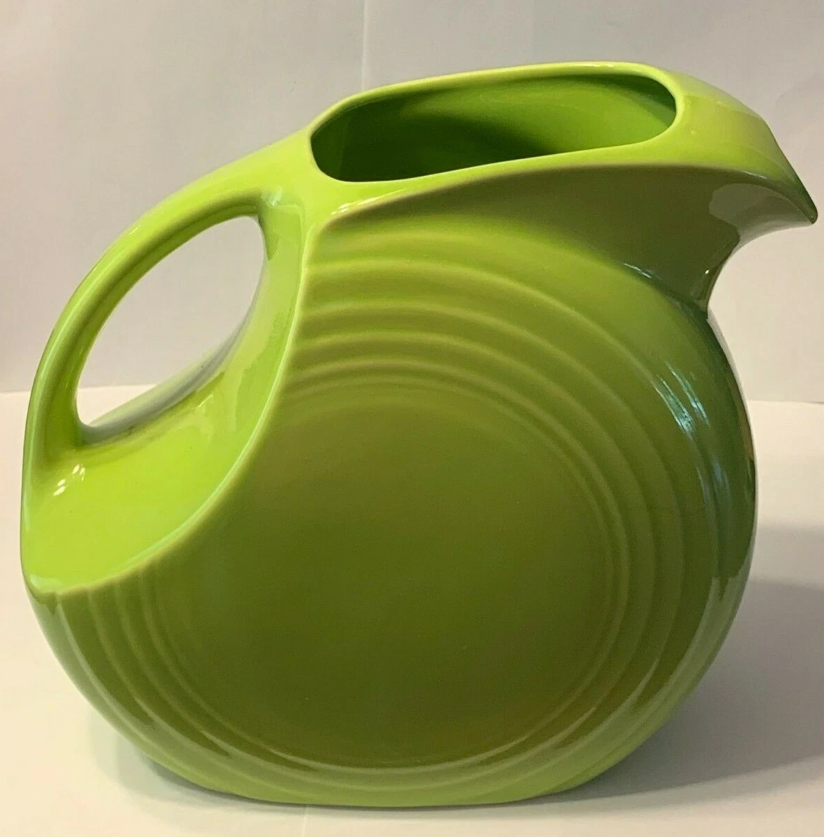 Green fiestaware clearance pitcher