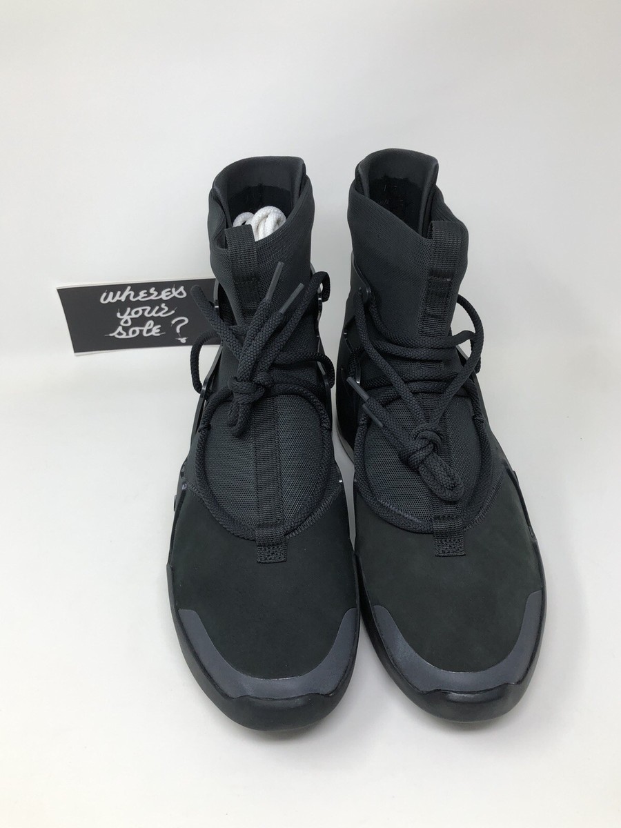 Nike Air Fear of God 1 One FOG Size 10.5 Triple Black New DS Nike Air Fear of God 1 One FOG Size 10.5 Triple Black New DS