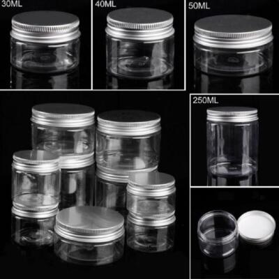 10 Stück Tragbare Reise Verwendung Balsam Creme Glas