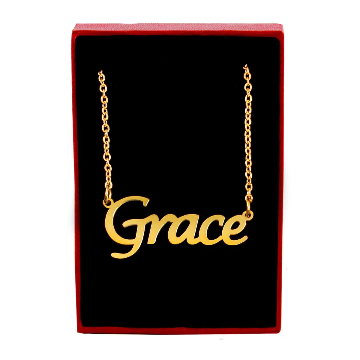 Gold shop grace necklace