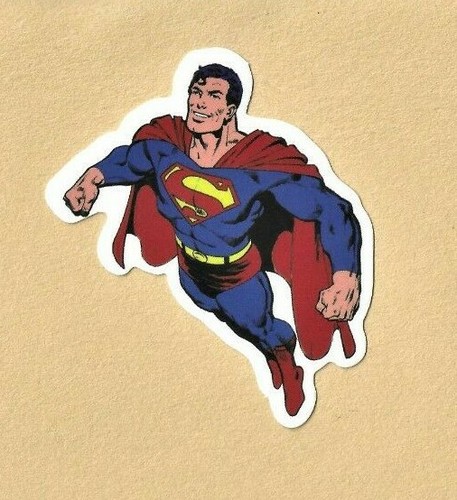 SUPERMAN Stickers DC Comic MOVIE Cartoon ANIMATION Superhero SUPER WOMAN XX - Picture 15 of 18