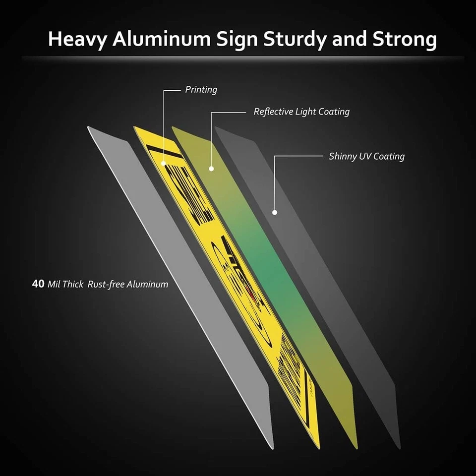 2-Pack Smile You’re On Camera Sign Video Surveillance Signs Outdoor. 10 X 7 In - Image 2 of 4