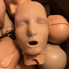 Lot of CPR PROMPT TRAINING Replacement Manikin HEAD Adult  11”