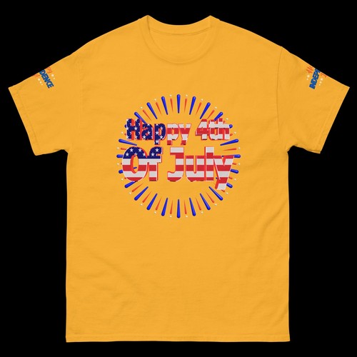 USA 4th of July Unisex T-Shirt | Rot Weiß & Blau American Independence Day" - Bild 15 von 17