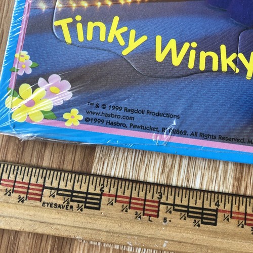 Vintage MB Puzzles Teletubbies 12 Piece Tray Puzzle TINKY WINKY NEW SEALED - Picture 2 of 3