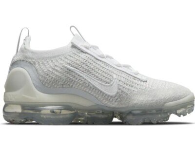 Nike Air Vapormax 2021 Flyknit Grey White DH4084 size 11 .5  display picture 1