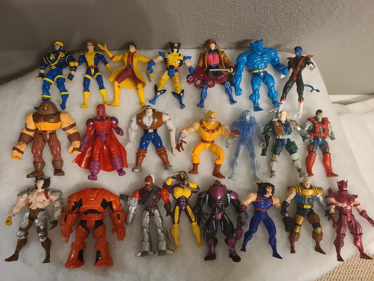 vintage X-Men action figures lot of 22 figures | eBay