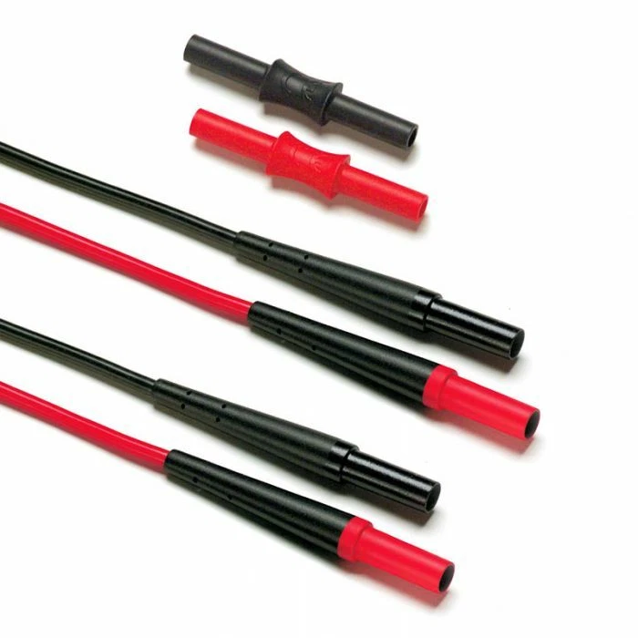 Fluke TL221 Suregrip + Silicone Test Leads 600V CAT IV, 1000 V CAT III