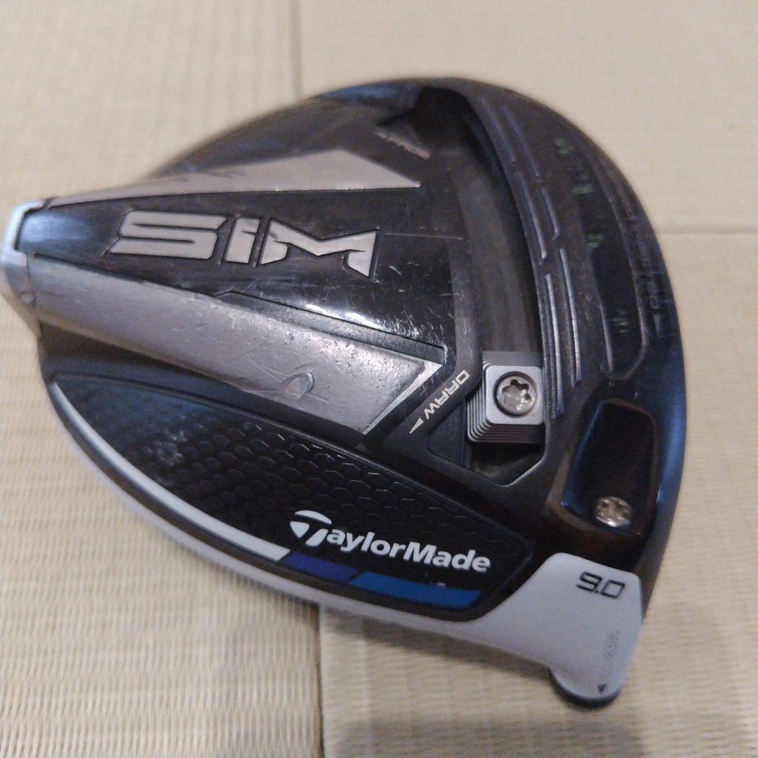 TaylorMade - SIM ドライバーヘッド TaylorMade SIM Driver Head Only right handed Golf Sale price