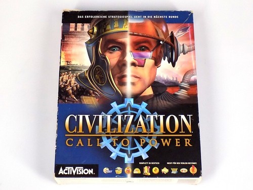 [PC CD-Rom] Activision: Civilization - Call to Power - komplette Box - Bild 1 von 1