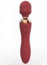 SAGAN Dual-Head, Warming, Vibrating Massager, Best Wand Massager For Women