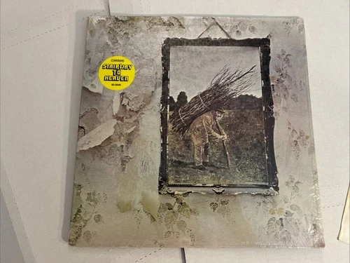 Led Zeppelin ‎IV ZOSO Atlantic SD 19129 1971 vinyl Album Sticker