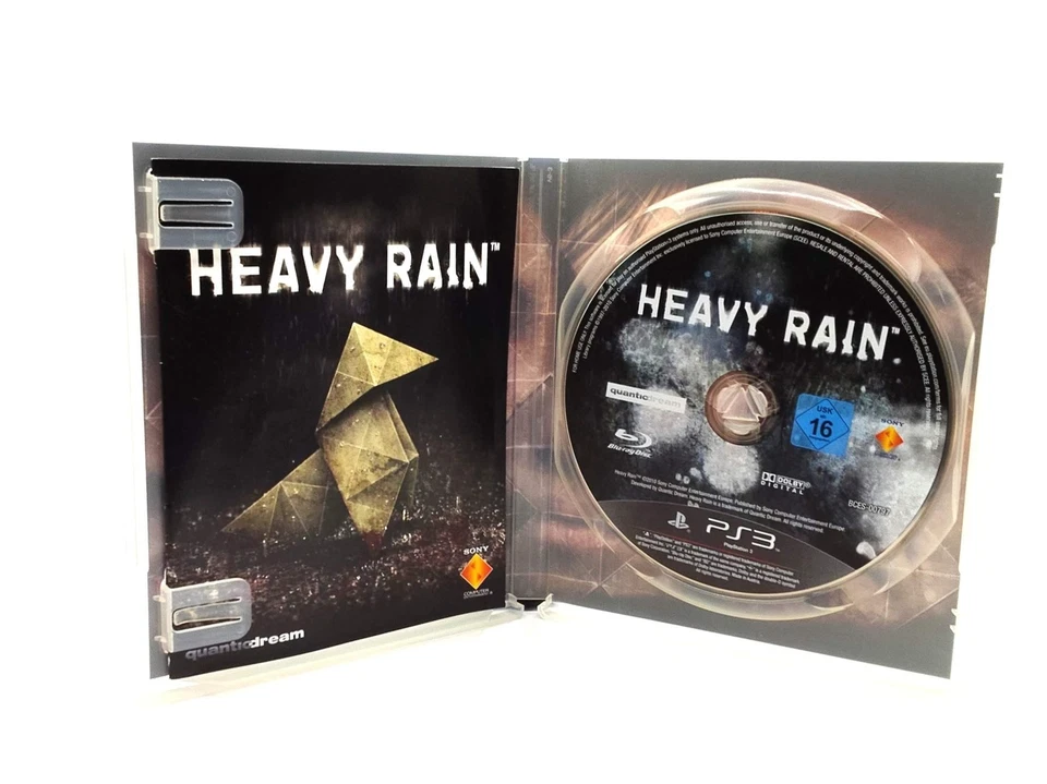 HEAVY RAIN Sony Playstation 3 PS3 Play3 PAL-España Complete, foto 3 de 4