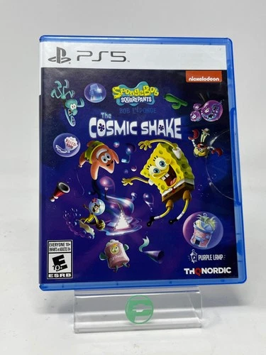 SpongeBob SquarePants: The Cosmic Shake (Sony PlayStation 5 PS5, 2023)