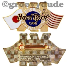 1994 Tokyo Hard Rock Cafe Flags Pin 11th XI Anniversary 2LC Large Box HRC #10173