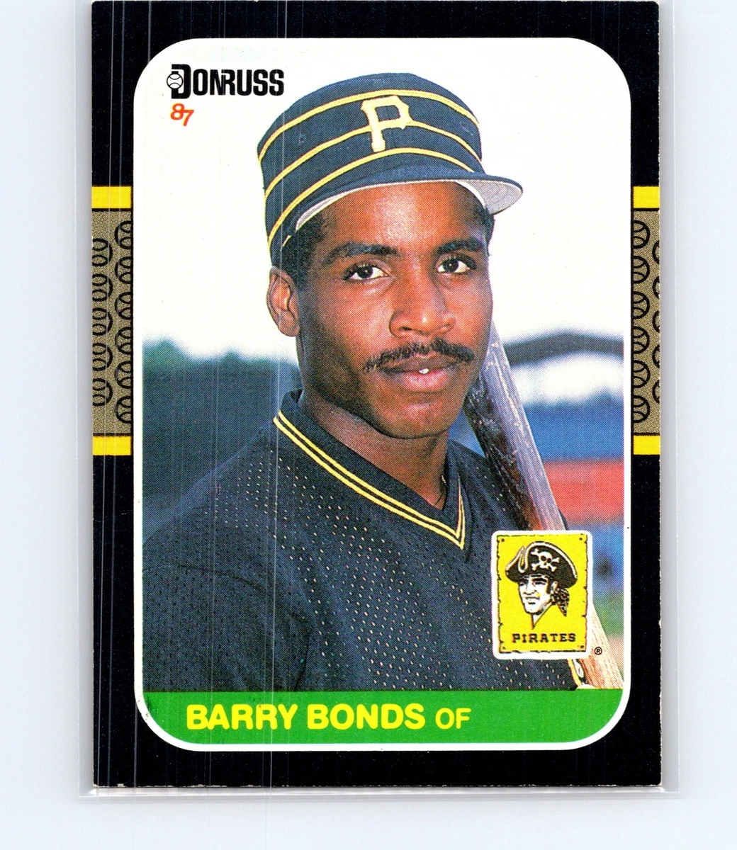 Donruss Barry Bonds 1987 Season Baseball Sports Trading Cards
