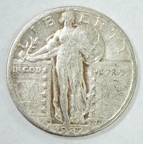 1927-D Standing Liberty Silver Quarter