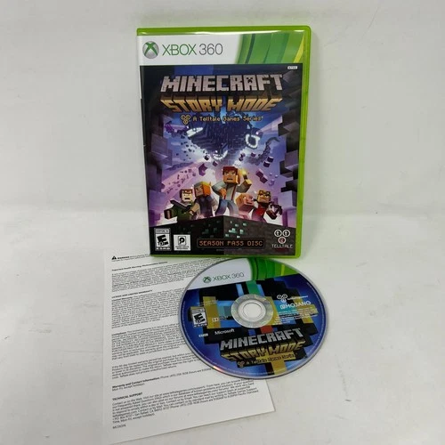 Minecraft Story Mode Season Pass - Microsoft Xbox 360 - NEW CASE