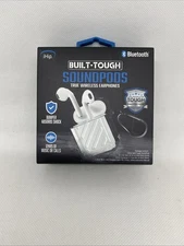 iHip Built-Tough SoundPods White True Wireless Bluetooth Earphones *NEW*