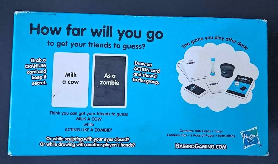 Cranium Dark Adult Party Game – Open Box, Unused, Complete Set - Image 2 of 3