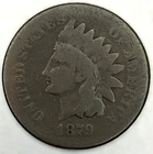 1879 Indian Head Cent Penny ~ Good Condition ~ 1c US Coin - 1521