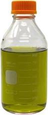 PYREX #1395-1L, 1000ml Round Media Storage Bottle, with GL45 Screw Cap