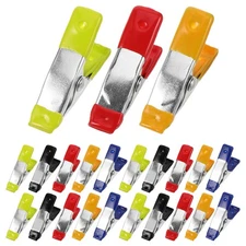  50Pcs Small Metal Spring Clamps Set - Spring Fixing Clips for Woodworking