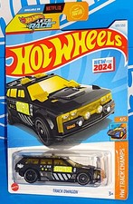 Hot Wheels New 2024 HW Track Champs Series #189 Track Dwagon Black LET'S RACE