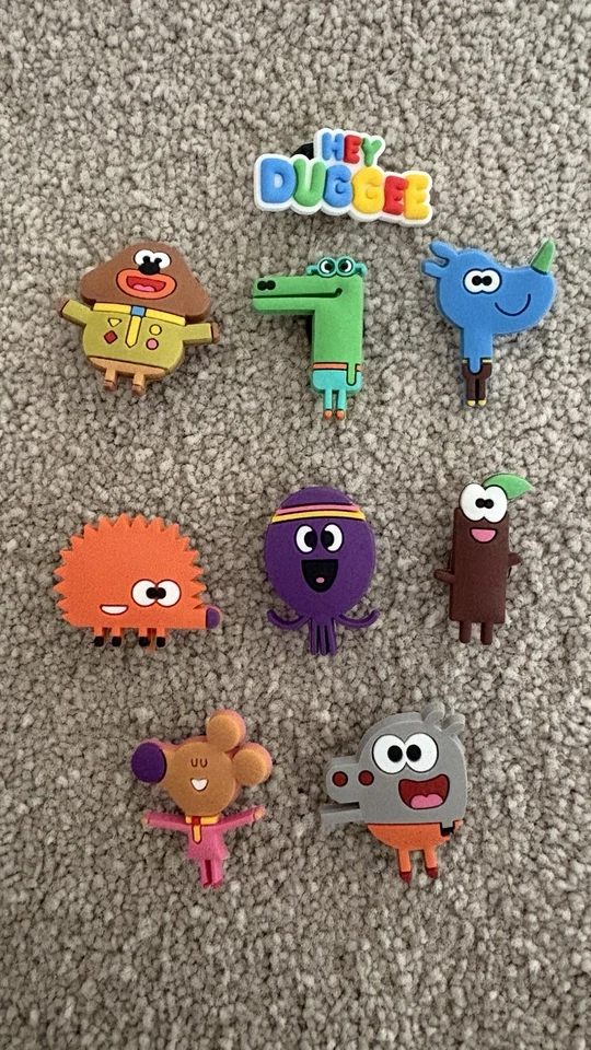 CBeebies Hey Duggee Crocs Charms X9