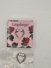 Longaberger Heart Basket Tie On
