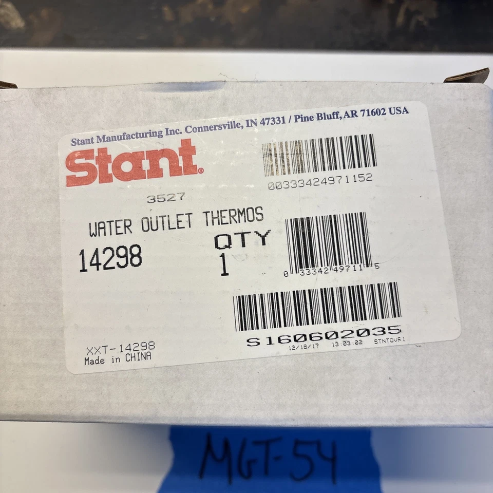 Stant 14298 水插座带恒温器适用于雪佛兰 GMC 别克型号 — 第 2/4 张图片