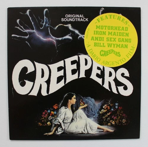 DARIO ARGENTO Creepers / Phenomena Soundtrack LP (1986) GOBLIN IRON MAIDEN