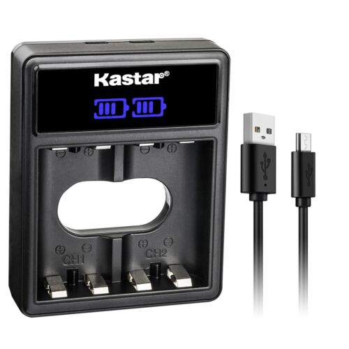 Kastar Ni-MH Battery Dual Charger for Logitech 1902640000 L-LC3H-AA RNH006 LLC3H - Picture 6 of 10