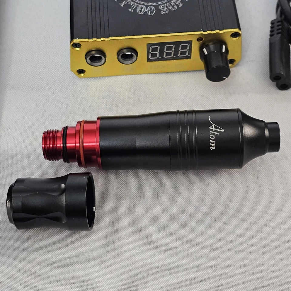 Máquina de tatuaje y equipo Dragonhawk Supply 18V 1.5A viene con lo que hay en las fotos Foto 3 de 4