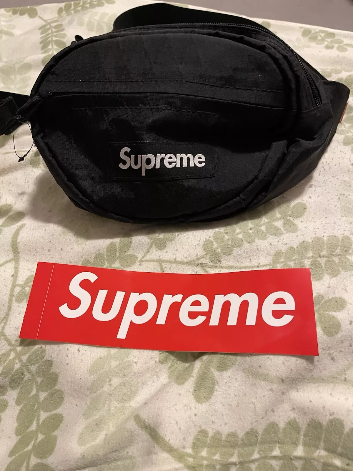 Sac bandoulière Supreme Cordura NOIR taille fesses FW18 neuf sans étiquette ?️