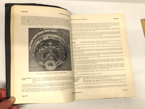 JAGUAR SERVICE MANUAL FOR MARK Vll & xk120 models - Bild 9 von 19