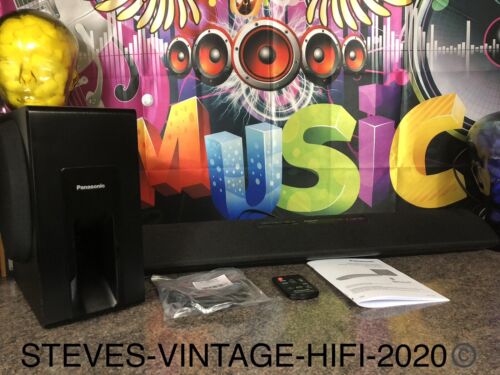 Panasonic SC-HTB18 120W Bluetooth Wireless Soundbar with subwoofer L@@K FREE P+P - Picture 2 of 19