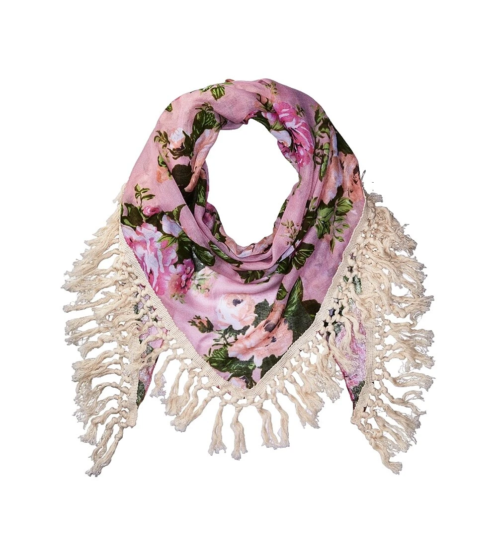 Женские шарфы и палантины с цветочным узором из полиэстера Steve Madden