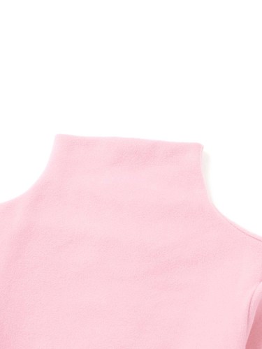 Kids Girls And Boys Warm Top Elastic Underwear Long Sleeve Stand Collar Top - Picture 34 of 81