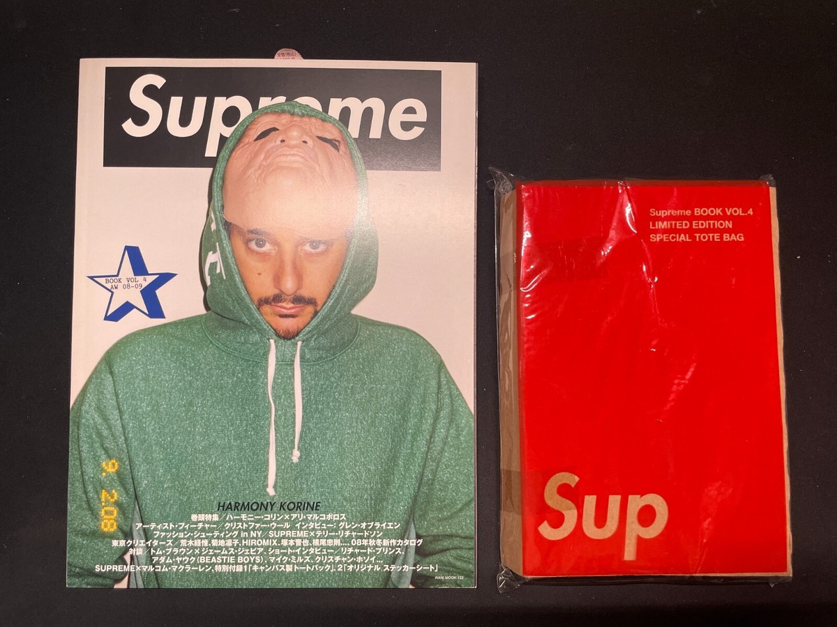 supreme book シュプリームブック 新品4冊セット 付録、ステッカー付 新 デザインファッション - supreme book シュプリームブック