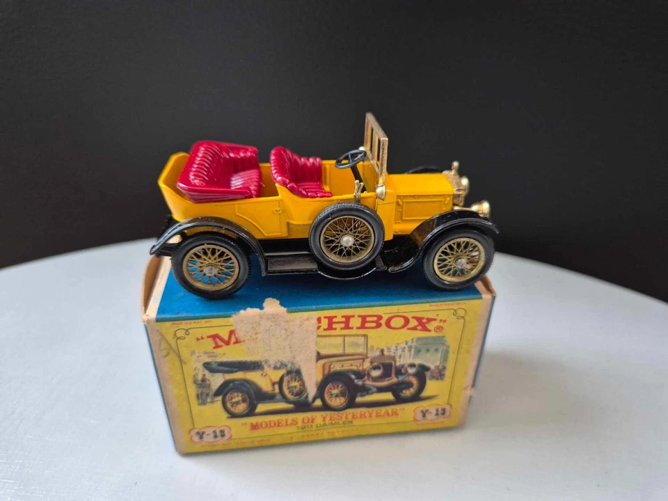 Y13 Matchbox Model Of Yesteryear1911 Daimler Boxed From 1966 - Image 2 of 3