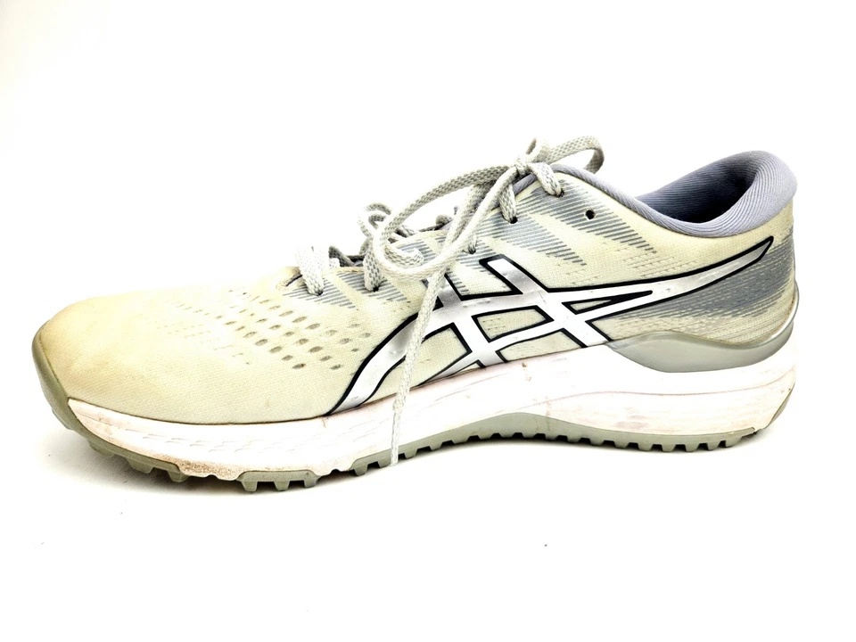 ZAPATOS DE GOLF ASICS GEL-KAYANO ACE PARA HOMBRE SIN CLAVOS / GRISES, PLATEADOS / TALLA 11 Foto 2 de 4