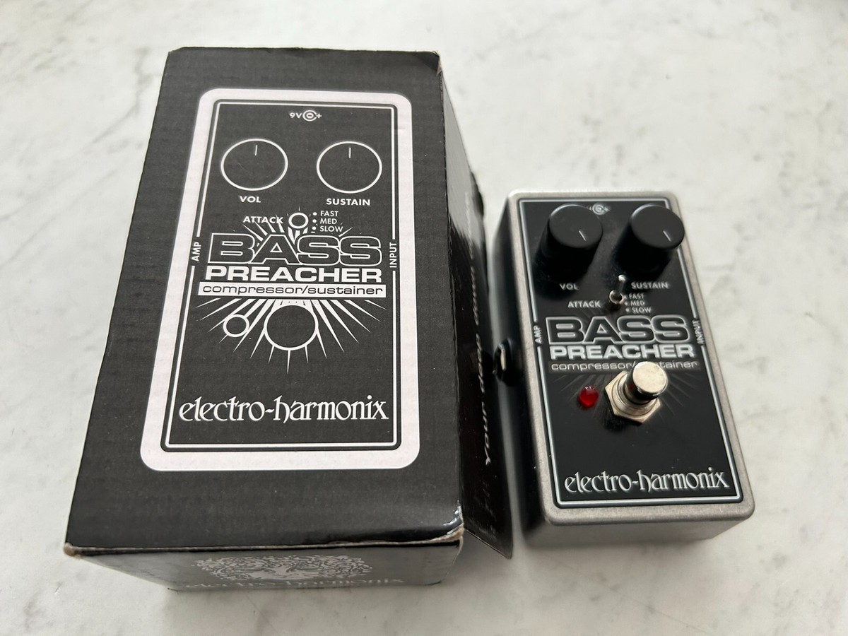 ベース electro-harmonix BASS PREACHER Amazon.com: Electro-Harmonix Bass Preacher Compressor