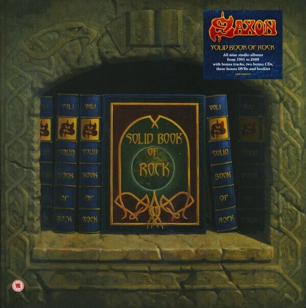 ミュージック SAXON Solid Book of Rock CD DVD BOX Las mejores ofertas en Saxon Box Set CD de Música | eBay