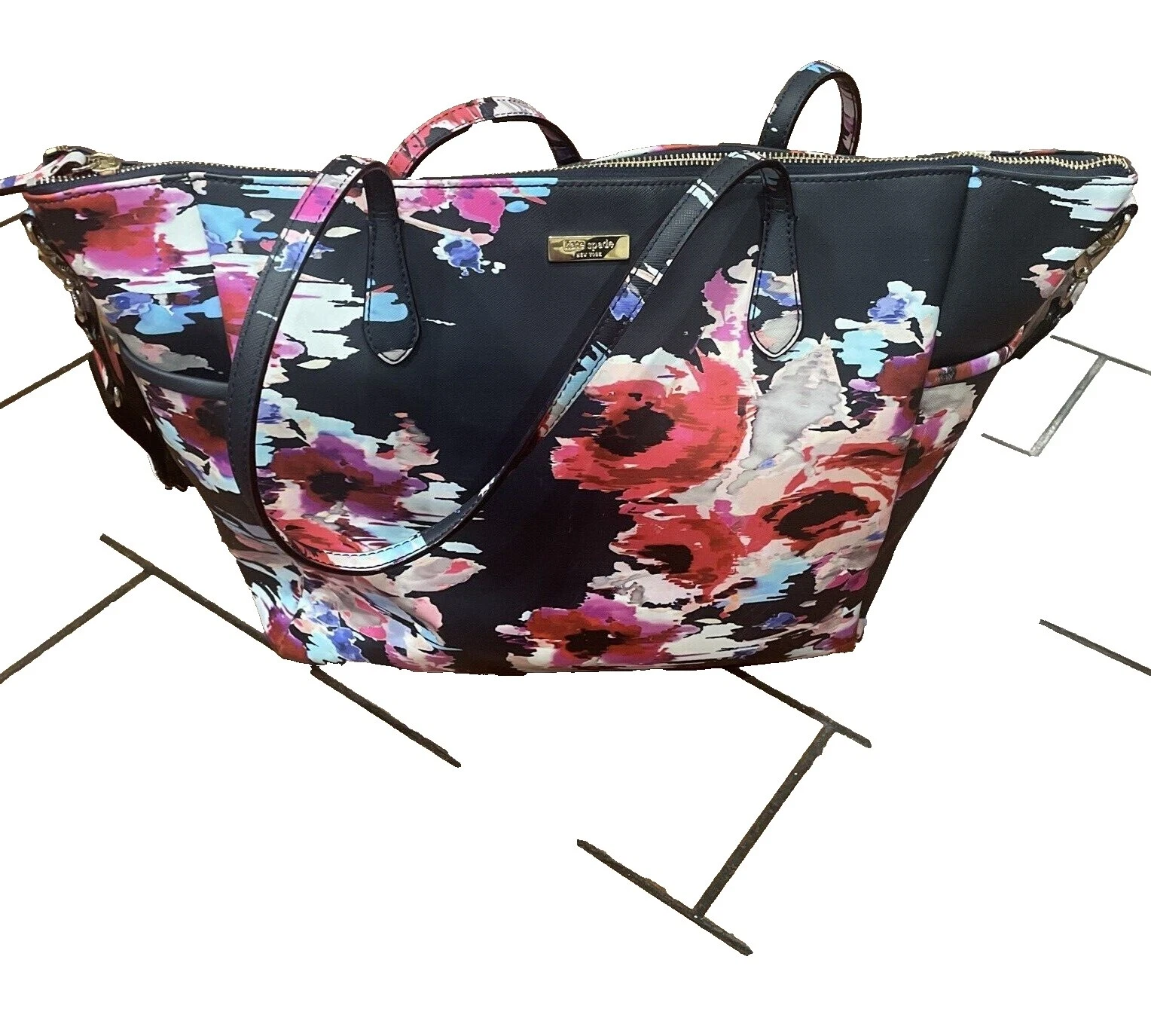 Kate Spade New York lona bolsas de pañales