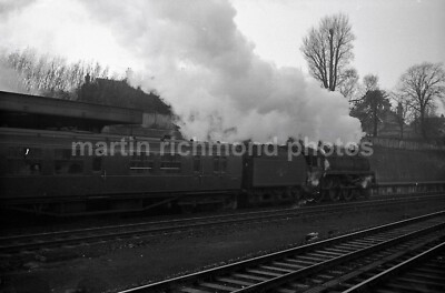 Bournemouth Central Standard Class 5 73131 19.12.64 Eisenbahnnegativ RN312