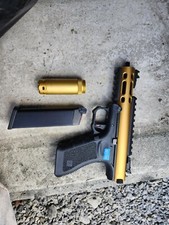 WE-Tech Galaxy Select-Fire Gas Blowback Airsoft Pistol (Color: Gold)
