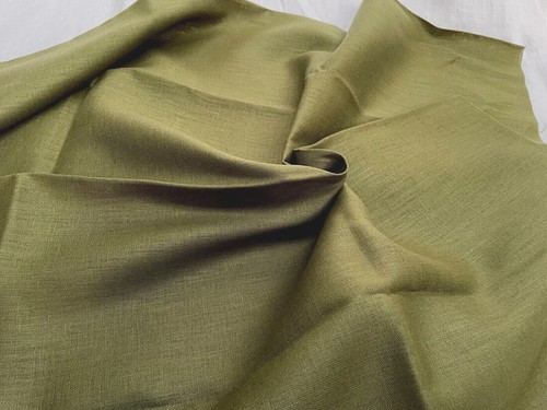 Weiche 100 % Leinen Stoff Material Leinen Heimvorhänge Kleid Textil 140 cm breit - Bild 13 von 84
