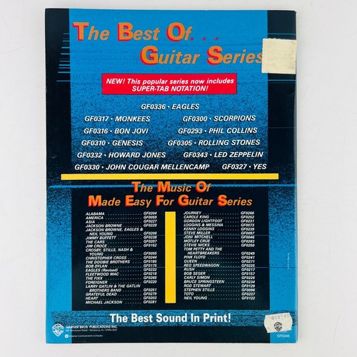 The Best Of Dokken Songbook For Guitar Super-Tab Notation Book by Jesse Gress - Picture 4 of 4